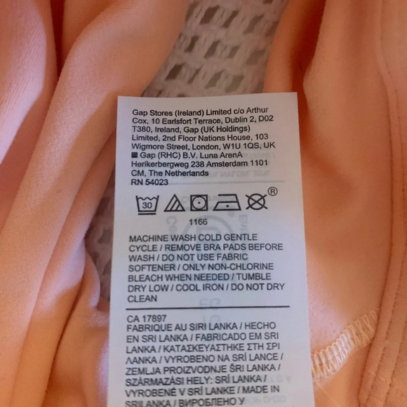 Athleta NEW Womens Sport Bra Conscious Cutout Crop Size XL Cup Size D-DD Cups - Picture 10 of 10